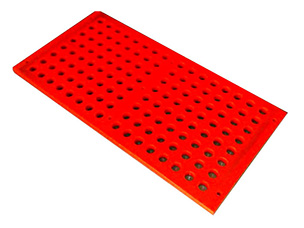 聚氨酯篩板，圓孔分級篩